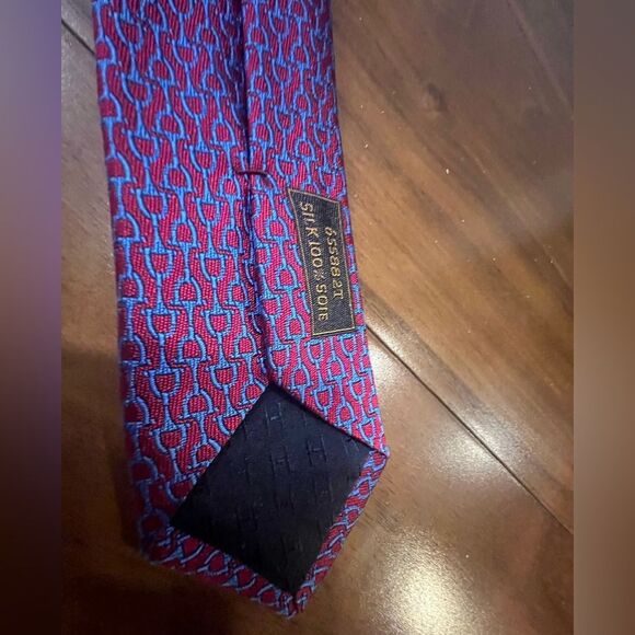 Hermes silk tie authentic excellent conditon - Picture 3 of 5